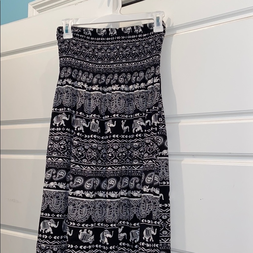 Strapless Maxi Dress